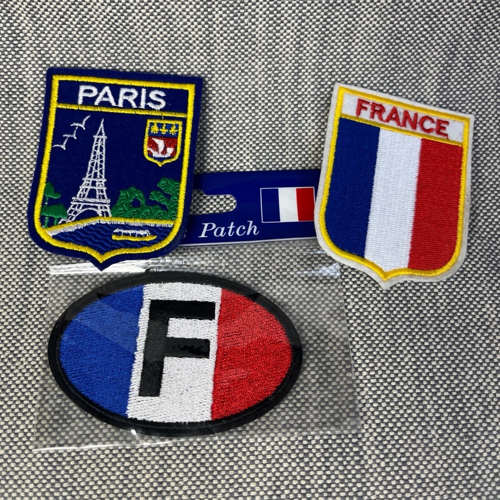 Paris and France Patch Set